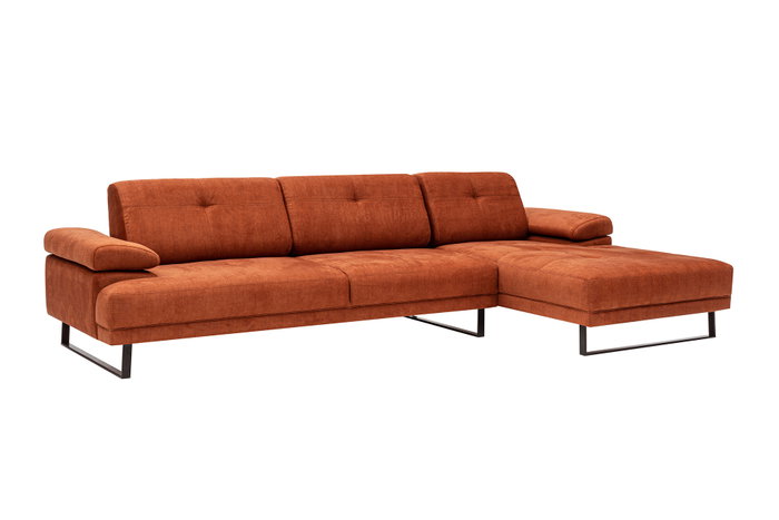 Atelier Del Sofa Mustang Large Right - Naranja Atelier Del Sofa Mustang Large Right - Naranja